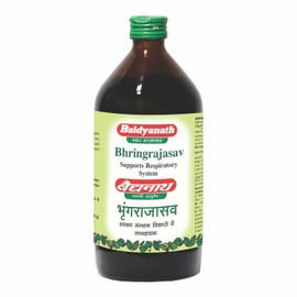 Generic Nagpur Bhringrajasava 450 ml Syrup |Made with Natural Ayurvedic Ingredients for Hair, Liver, Cough Health and Blood Purifier