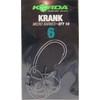 Korda Krank Size 4 Carp Fishing Hooks | Barbed |