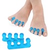 Toe Separators Spacers Pedicure, Repeatable Washable Toenail Dividers for Men