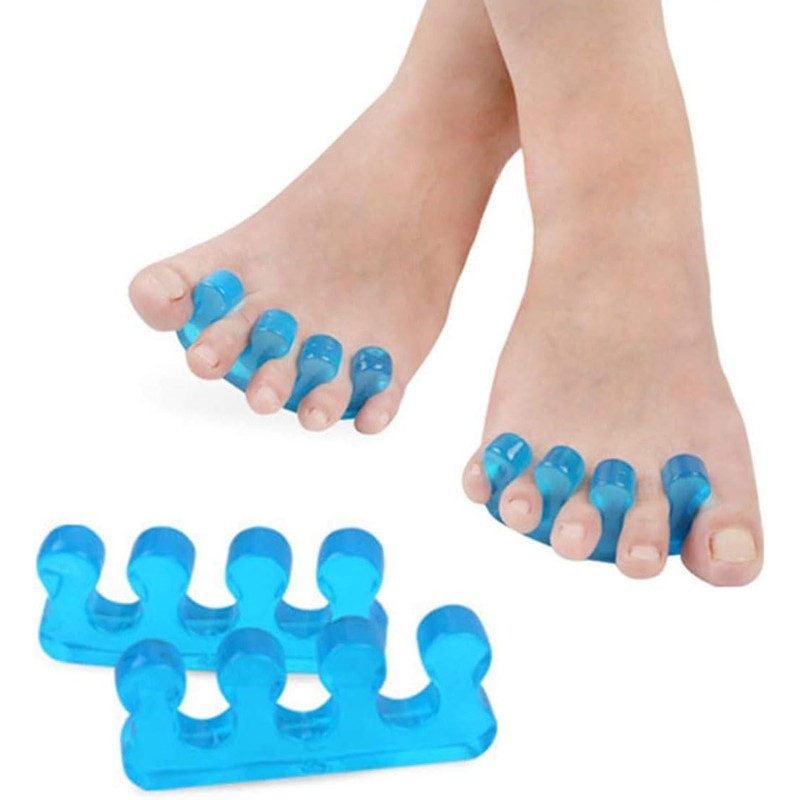 Toe Separators Spacers Pedicure, Repeatable Washable Toenail Dividers for Men