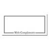 Cherry Compliment Slip 210mm x 99mm | 100 Sheets |