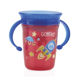 Taza Antiderrames 360 Entrenadora 8 Oz Rojo/Cohete