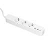 Smart Power Strip 3 Outlets 2 USB Ports 1 Type