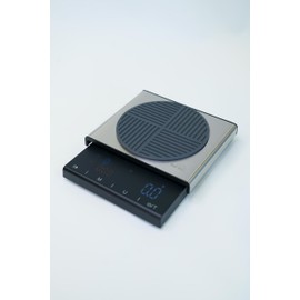 Turin Pour Over Scale by Turin Grinders | USB-C Rechargeable Coffee Scale with Brew Ratio Calculator, 0.1g Precision, and Multiple Unit Modes