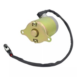 Soarider New Starter Motor Replacement for GY6 150cc Scooter with Solenoid Relay