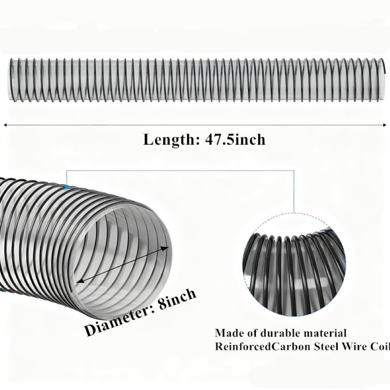 VIQAEKK 764-05082 Bagger Flex Hose for MTD CUB CADET RZT