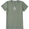 Life is Good Women's LIG Daisy Short Sleeve Crusher Tee