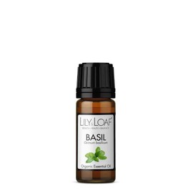 Lily & Loaf Basil Organic Essential Oil (Ocimum basilicum SSP basilicum) | 100% Pure & Natural | 10ml