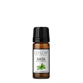 Lily & Loaf Basil Organic Essential Oil (Ocimum basilicum SSP basilicum) | 100% Pure & Natural | 10ml