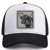 Cow Hat Cash Trucker Hats Leather Pattern Adjustable Snapback Mesh
