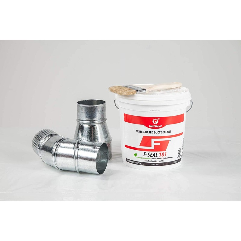 Red Devil 0841DW F-Seal 181 Fiber Reinforced Water Based Duct