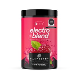 Electrolitos en Polvo Sin Azúcar Añadida | 60 servicios | Hidratación y Recuperación Física | Más de 80 Minerales, Citrato de Magnesio y Potasio. Sabor Frambuesa | 360 gramos. Electroblend B Life