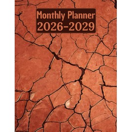 2026-2029 Monthly Planner A4 size: 4 Year Agenda for Long Term Planning with To-Do Lists and Notes Page for Work or Every Occasion