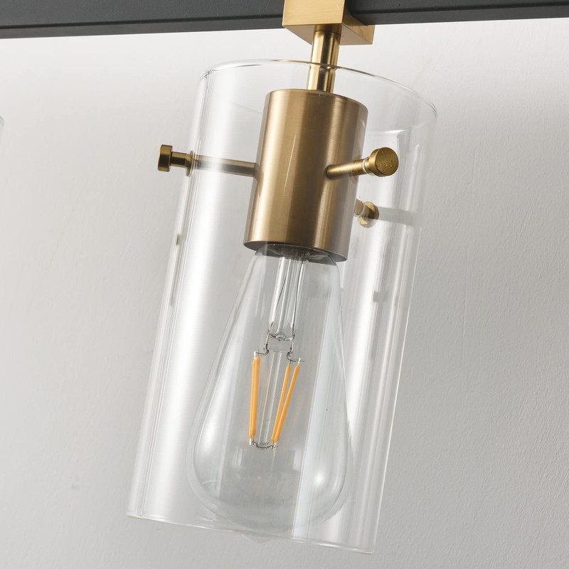 SOLFART Vintage Vanity Lights Bathroom Light Fixture Over Mirror for