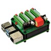 RPi PoE & Terminal Block GPIO Breakout Board Module for