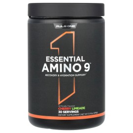Essential Amino 9, lima de cereza, 12,17 oz (345 g)