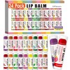 AZEN- Paquete de 24 bálsamos labiales, bálsamo labial natural a