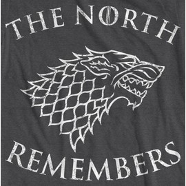 The North Remembers Shirt Westeros White Walkers GoT Arya Jon Stark L