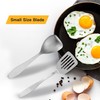 IMEEA Small Turner Spatula Set SUS304 Stainless Steel, 9.5-Inch Metal