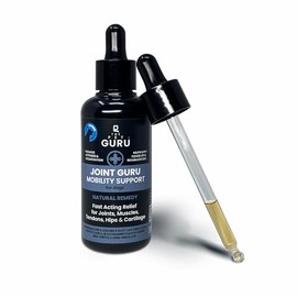 THE PET GURU - Joint Guru - Mobility Supplement for dogs, 100ml - Naturally supports flexibility vitality - reduces inflammation - dog health hip and joint care