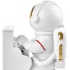 BRUBAKER Decorative Astronaut Piano Player Figure - 16 cm Spaceman