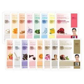 SEAT Mask/masukupakkuro-yaruzeri-・ Pearls Red Assisted, Q10, Charcoal, zakuro・purasenta・katatumuri・ Snake, potions, Bees, potions Korea, Set 10 Kinds delmal 100 Sheets Set