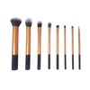 METREY Soft Synthetic Bristles Makeup Brushes - Bronze, Pack of