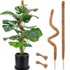 2 Pack Moss Pole, 28 Inch Bendable Moss Pole for