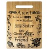 Aunt Gift - Bamboo Cutting Board Design Aunt Gift Birthday