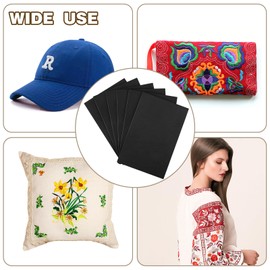 UCandy 30pcs 3mm Thick Embroidery Foam, 6" by 9" EEVA Foam Sheets Craft Foam for 3D Embroidery Arts and Crafts Foam for Cosplay Costume, Hand Sewing, Embroidery Machine,DIY Projects