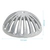 MILEGI Floor Sink Strainer Heavy Duty Aluminum Dome Sink Drain