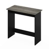 FURINNO Simplistic Study Table For Residential Use, French Oak Grey,
