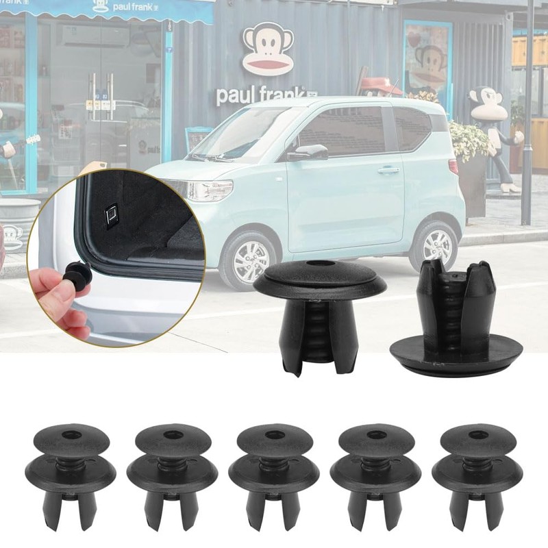 Pack of 50 Trim Clips Mounting Clips Suitable for Volkswagen,