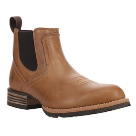ARIAT Men's Hybrid Low Boy Round Toe Western Boot, Desert Brown, 9