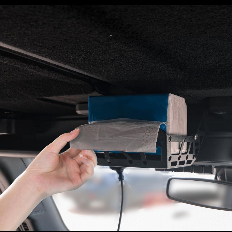 TKIWSM Tactical Organizer for Ford Bronco Accessories 2025 2021-2024, Overhead