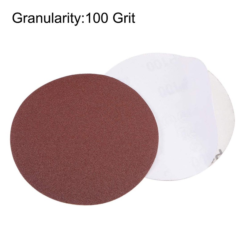 uxcell 5-Inch PSA Sanding Disc Aluminum Oxide Adhesive Back Sandpaper