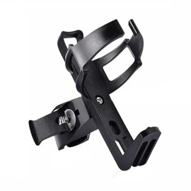 Bike Cup Holder - Water Bottle Cage for Bicycle Handlebar, Cycling Beverage Mount, Durable Plastic/Resin Material