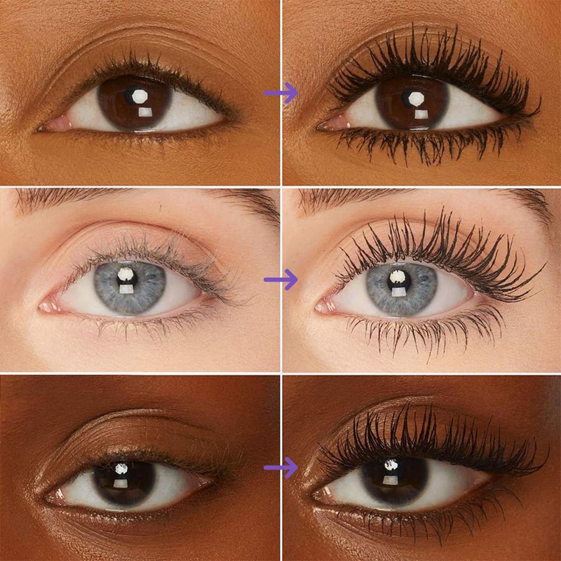 Waterproof Black Mascara - 4D Silk Fiber Extra Long Volumising