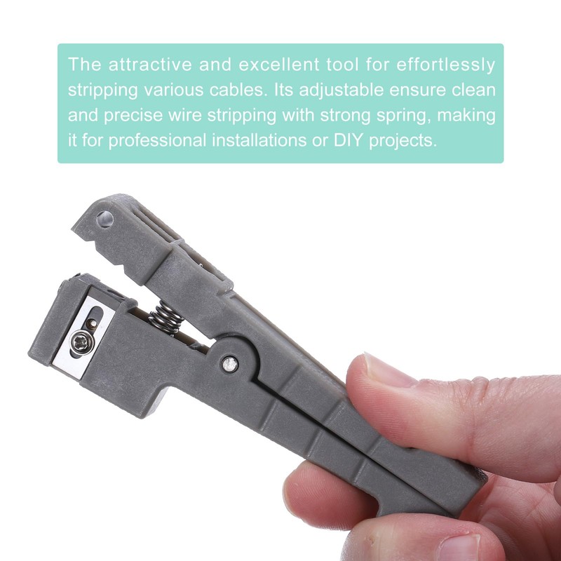 sourcing map Cable Stripping Cutter Tool 45-162/45-163/45-165 Upgrade Cable Stripper
