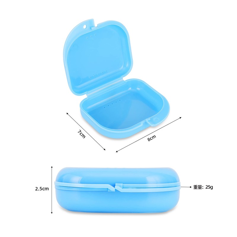 Annhua Denture Case, Aligner Case, Denture Storage Box, Dental Orthodontic