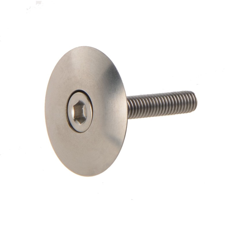 dingtai Titanium Bicycle Parts heddosextu Stem Top Cap & Bolt