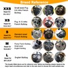 BARKLESS French Bulldog Muzzle, Short Snout Mesh Dog Muzzle with