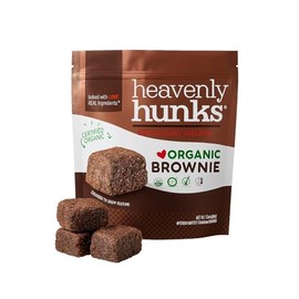 Hunks Organic Chocolate Brownie Cookies Bites, Gluten Free, Vegan, 22oz (Brownie)
