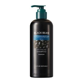Nature Republic Black Bean Hair Loss Symptoms Improvement Shampoo 520ml / 네이처리퍼블릭 블랙빈 탈모증상 개선 샴푸 520ml