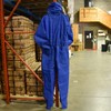 ShuBee® Trishield® Disposable Coverall Suit with Heavy Duty Zipper, Elastic