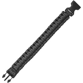 Paracord Survival Bracelet Olive Black Khaki Coyote Tan Depending on Selection Outdoor Approx. 2.20 cm Wide 18 cm 20.5 cm or 23 cm Long Emergency Rope Cord