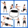 D Shape Exercise Handle with Rubber, Multii Grip D Bar