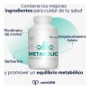 Berberina 60 Capsulas Metabolic Support Suplemento