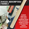 C&T 7 Piece Auto Body Repair Tool Hammer Dolly Set,