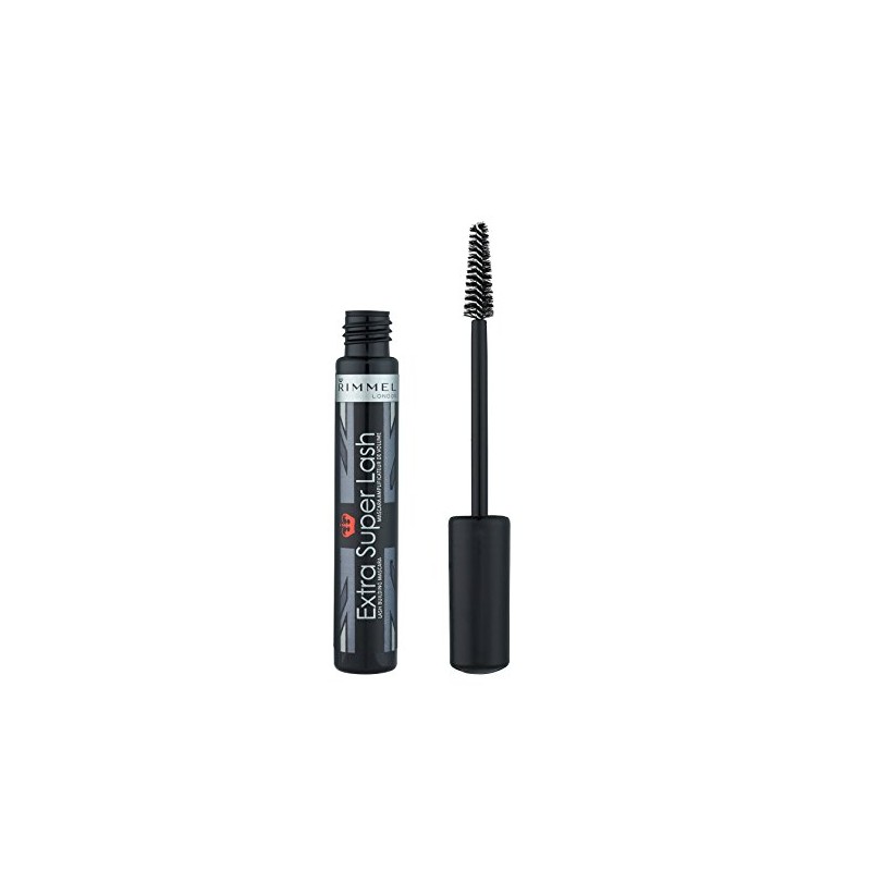 Rimmel Extra Super Lash - Máscara, color negro, Negro, 2